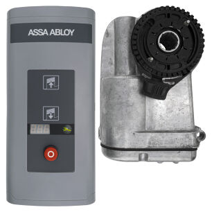 Napędy centrale CDM9 CDM10 do bram segmentowych Crawford Assa Abloy