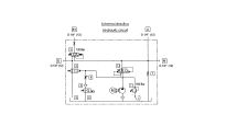 Zasilacz do rampy hydraulicznej ze składaną klapą najazdem uchylnym z 1-elektozaworem Dana Brevini nr kat. MK1-PF-MST2B5/C-T1P5-F1