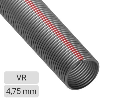 Sprężyna do bramy drut Ø 4,75mm średnica wew. 51mm prawoskrętna kulowana - cena za metr bieżący