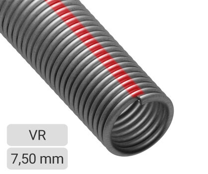 Sprężyna do bramy drut Ø 7,5mm średnica wew. 67mm prawoskrętna kulowana - cena za metr bieżący