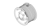 Bębny linowe o średnicy 84mm NL10 prowadzenie N na wał 25,4mm Flexi Force nr kat. FFNL10