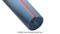 Sprężyna do bramy drut Ø 7,0mm średnica wew. 95mm prawoskrętna kulowana - cena za metr bieżący