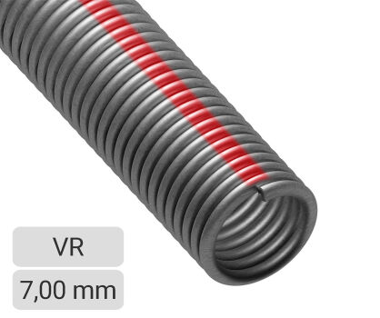 Sprężyna do bramy drut Ø 7,0mm średnica wew. 51mm prawoskrętna kulowana - cena za metr bieżący