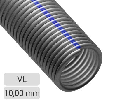 Sprężyna do bramy drut Ø 10,0mm średnica wew. 95mm lewoskrętna kulowana - cena za metr bieżący