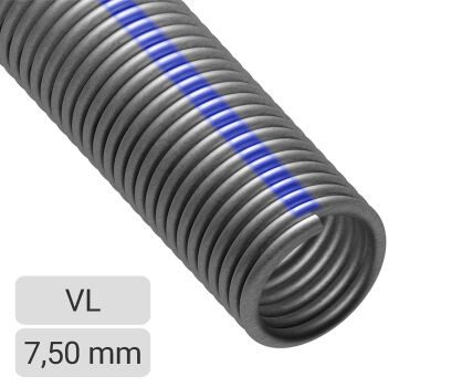 Sprężyna do bramy drut Ø 7,5mm średnica wew. 67mm lewoskrętna kulowana - cena za metr bieżący