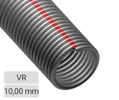 Sprężyna do bramy drut Ø 10,0mm średnica wew. 95mm prawoskrętna kulowana - cena za metr bieżący