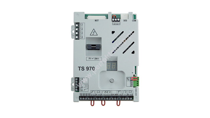 Wycofany z produkcji - Moduł centrali TS 970  DES do 2014r. Gfa Elektromaten nr kat. 30004285 - Zastąpiony przez nr kat.  20197000 00001