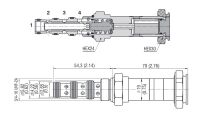 Elektrozawór 4/2 drożny SD2E-A4/H2X21M9/M D=19mm do rampy zasilacza hydraulicznego Agro Hytos nr kat. 16998500