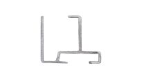 Profil aluminiowy dolny do panela grubości 40mm L=3040mm Flexi Force nr kat. 1031RES-3040