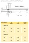 Napęd do bramy 2-skrzydłowej CAME KRONO PLUS - ZESTAW. Długość skrzydła max. 3m (KRONO 3).