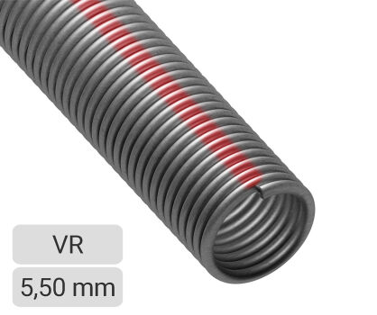 Sprężyna do bramy drut Ø 5,5mm średnica wew. 51mm prawoskrętna kulowana - cena za metr bieżący