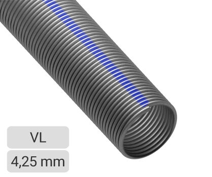 Sprężyna do bramy drut Ø 4,25mm średnica wew. 51mm lewoskrętna kulowana - cena za metr bieżący