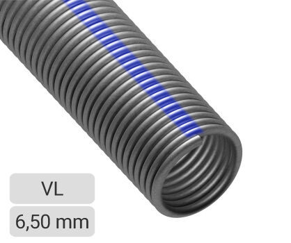 Sprężyna do bramy drut Ø 6,5mm średnica wew. 67mm lewoskrętna kulowana - cena za metr bieżący