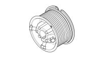 Bębny linowe o średnicy 120mm NL12 prowadzenie N na wał 25,4mm Flexi Force nr kat. FF05NL12