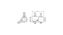 Adapter redukcja wału 31,75mm/25,4mm - zestaw PerfektSklep nr kat. 705-125SET