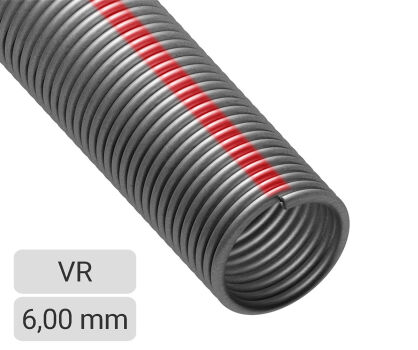 Sprężyna do bramy drut Ø 6,0mm średnica wew. 67mm prawoskrętna kulowana - cena za metr bieżący