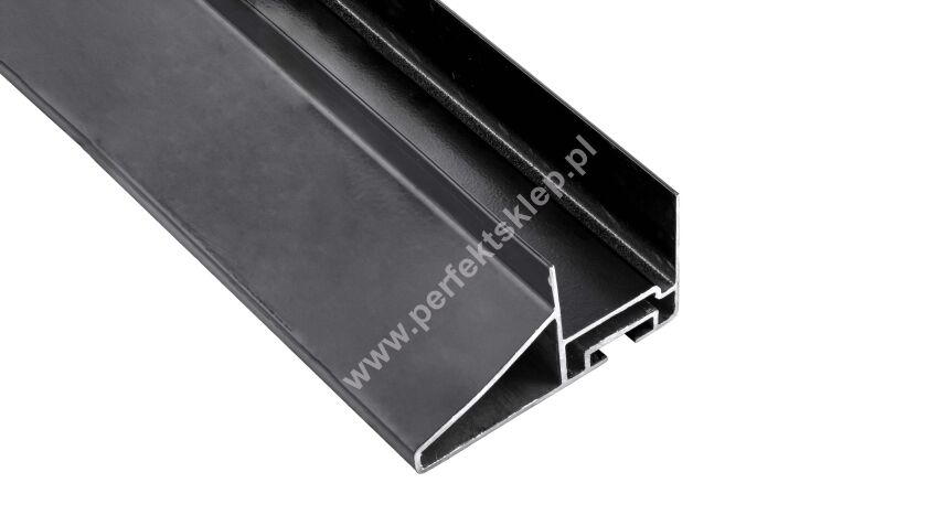 Profil aluminiowy drzwi przejściowych panel grubości 40mm L=3040mm Wiśniowski