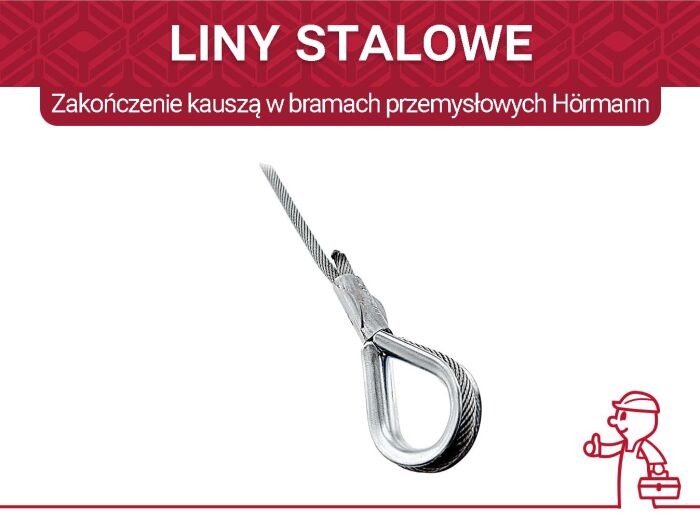 Kiedy stosować kauszę w linach Hörmann?